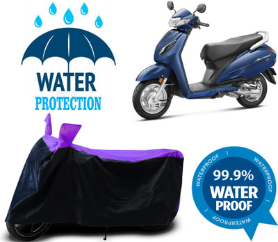Mdstar Waterproof Two Wheeler Cover for Honda(Activa 125, Multicolor)