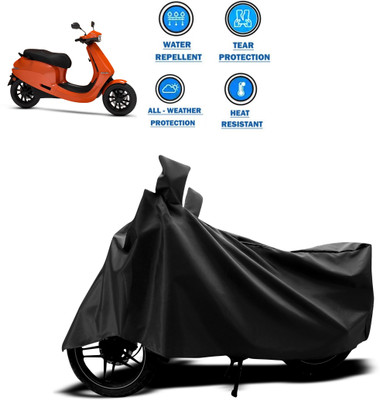GOSHIV-car and bike accessories Two Wheeler Cover for Universal For Bike(Black)