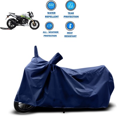 CODOKI Two Wheeler Cover for TVS(Apache RTR 200 Fi E100, Blue)