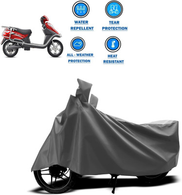 CODOKI Two Wheeler Cover for Hero(Electric Flash, Grey)