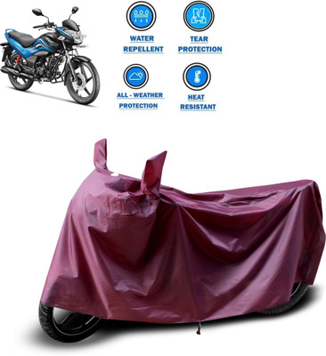 CODOKI Waterproof Two Wheeler Cover for Hero(Passion Xpro, Maroon)