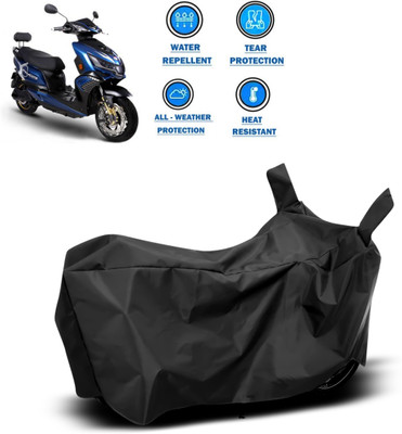 CODOKI Two Wheeler Cover for Okinawa(Praise, Black)