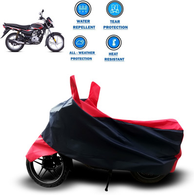 PAGORA Two Wheeler Cover for Bajaj(Platina 100 DTS-i, Red)