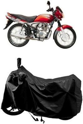 SUGASHRI Waterproof Two Wheeler Cover for Bajaj(Wind 125, Black)
