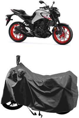 SUGASHRI Waterproof Two Wheeler Cover for Yamaha(MT-03 BS6, Grey)