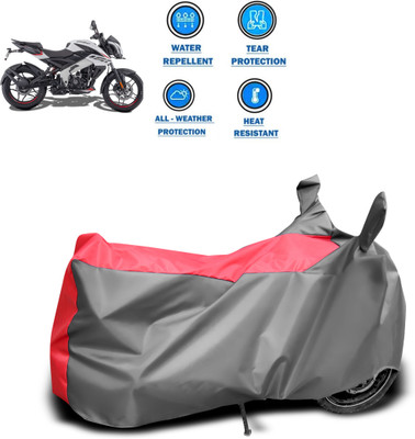 PAGORA Two Wheeler Cover for Bajaj(Pulsar 160 NS DTS-i, Grey)