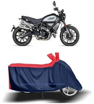 DSAMI Two Wheeler Cover for Ducati(Scrambler 1100, Blue)
