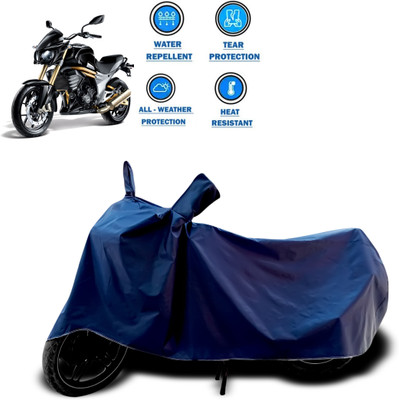 CODOKI Two Wheeler Cover for Mahindra(Mojo, Blue)