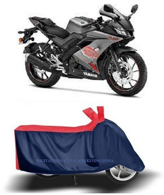 DSAMI Two Wheeler Cover for Yamaha(YZF-R15 V3 BS6, Blue)