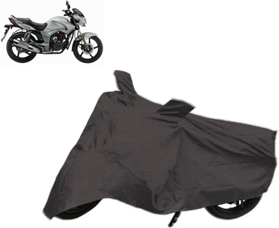 SK AUTO Two Wheeler Cover for Hero(Hunk, Black)