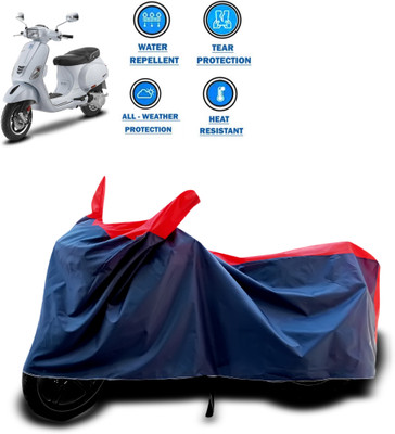 CODOKI Two Wheeler Cover for Piaggio(Vespa SXL, Red)