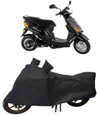 SK AUTO Two Wheeler Cover for Hero(Electric Zippy, Black)