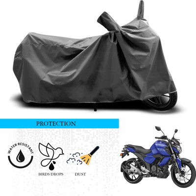 ANTHUB Waterproof Two Wheeler Cover for Yamaha(FZ-Fi Version 3.0, Grey)