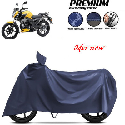 SK AUTO Waterproof Two Wheeler Cover for TVS(Raider, Blue)