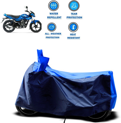 CODOKI Two Wheeler Cover for Bajaj(XCD 125cc, Blue)