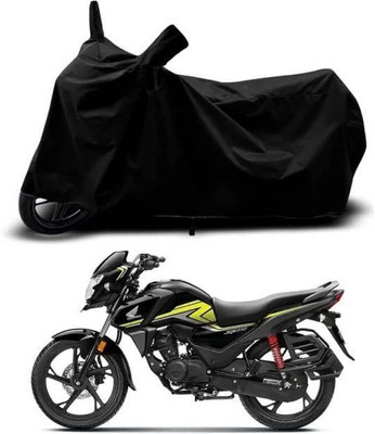 SK AUTO Waterproof Two Wheeler Cover for Honda(CB Shine SP, Black)