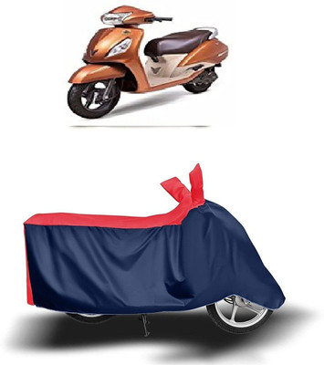 SK AUTO Waterproof Two Wheeler Cover for TVS(Jupiter, Red, Blue)