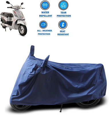 PAGORA Two Wheeler Cover for Hero(Electric NYX e5, Blue)