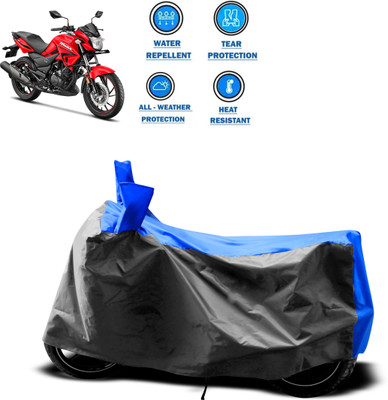 CODOKI Two Wheeler Cover for Hero(Hunk, Grey)