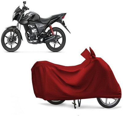 SK AUTO Two Wheeler Cover for Honda(CB Twister, Maroon)