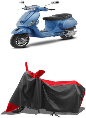 SUGASHRI Waterproof Two Wheeler Cover for Piaggio(Vespa SXL, Red, Black)