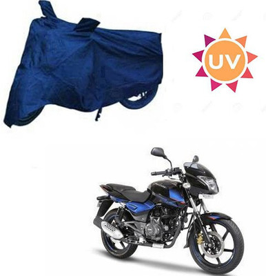 SK AUTO Waterproof Two Wheeler Cover for Bajaj(Pulsar 150 DTS-i, Blue)
