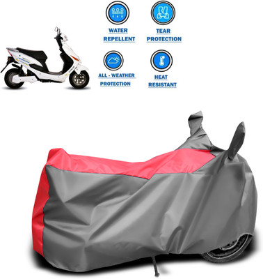 CODOKI Two Wheeler Cover for Hero(Electric Cruz, Grey)