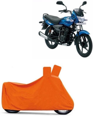 SK AUTO Two Wheeler Cover for Bajaj(Platina 100 DTS-i, Orange)