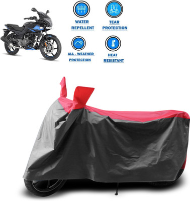 CODOKI Two Wheeler Cover for Bajaj(Pulsar 220F, Grey)