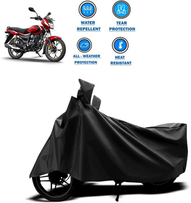 PAGORA Two Wheeler Cover for Bajaj(Platina 110, Black)