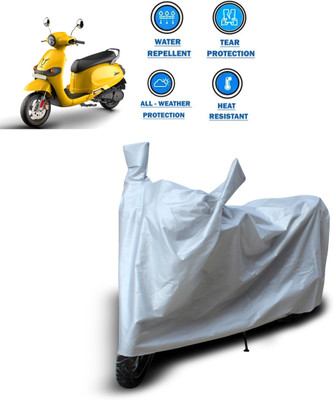 CODOKI Two Wheeler Cover for Universal For Bike(Silver)