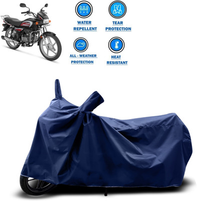 CODOKI Two Wheeler Cover for Hero(MotoCorp Splendor Plus, Blue)