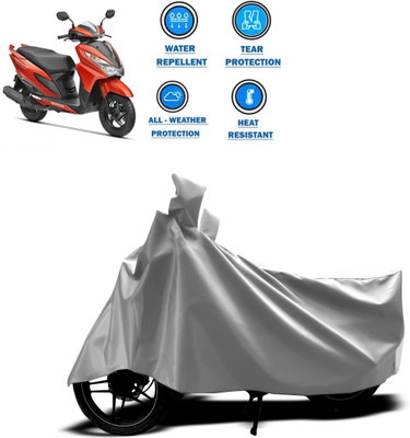 CODOKI Two Wheeler Cover for Honda(Grazia, Silver)