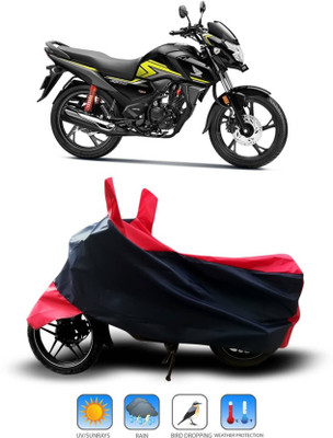 SK AUTO Two Wheeler Cover for Honda(SP 125, Red)