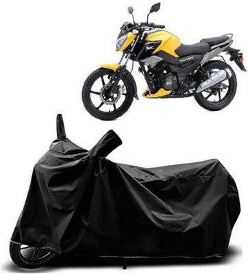 SK AUTO Waterproof Two Wheeler Cover for Universal For Bike(Raider, Black)