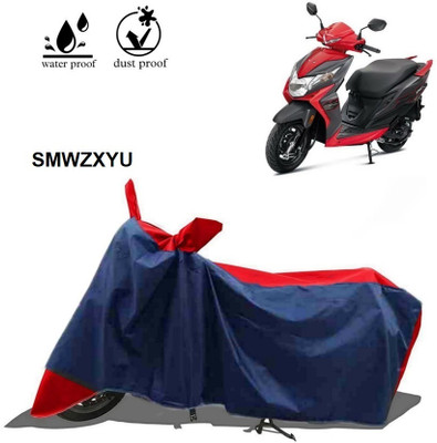SK AUTO Waterproof Two Wheeler Cover for Honda(Dio, Red)