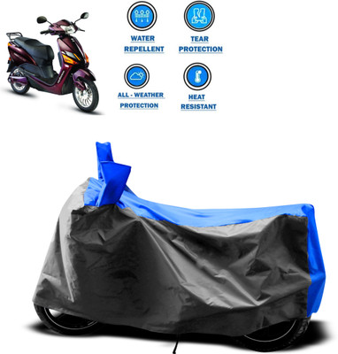 CODOKI Two Wheeler Cover for Hero(Electric Optima Plus, Grey)