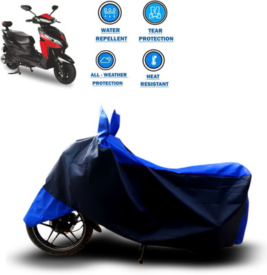 GOSHIV-car and bike accessories Two Wheeler Cover for Universal For Bike(Blue)
