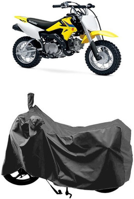 SUGASHRI Waterproof Two Wheeler Cover for Suzuki(DR-Z50 BS6, Grey)