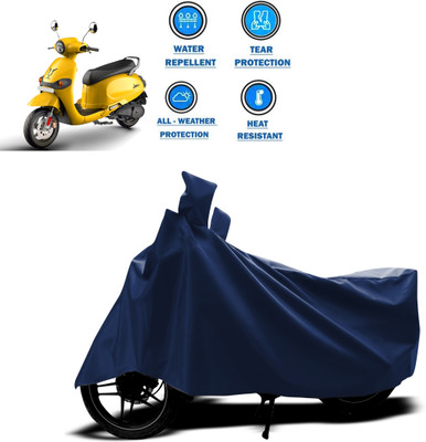 PAGORA Two Wheeler Cover for Universal For Bike(Blue)