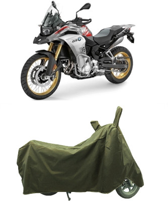Coxtor Waterproof Two Wheeler Cover for BMW(F 850 GS, Gold)