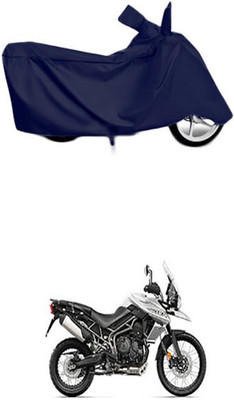 SK AUTO Two Wheeler Cover for Triumph(Tiger 800 XCA, Blue)