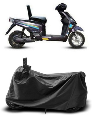 SK AUTO Two Wheeler Cover for Hero(Electric NYX BS6, Black)