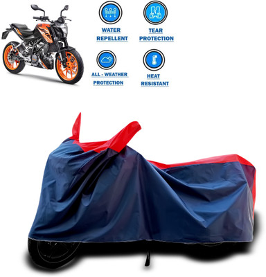 CODOKI Two Wheeler Cover for KTM(125 Duke, Red)