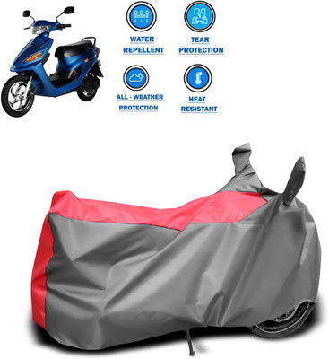 PAGORA Two Wheeler Cover for Indus(Yo Spark, Grey)