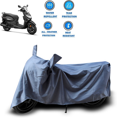 CODOKI Two Wheeler Cover for Hero(MotoCorp Pleasure Plus, Grey)