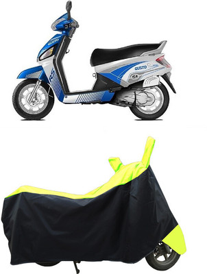 Coxtor Waterproof Two Wheeler Cover for Mahindra(Gusto Electric BS6, Yellow)
