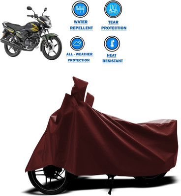 CODOKI Waterproof Two Wheeler Cover for Yamaha(Saluto RX, Maroon)