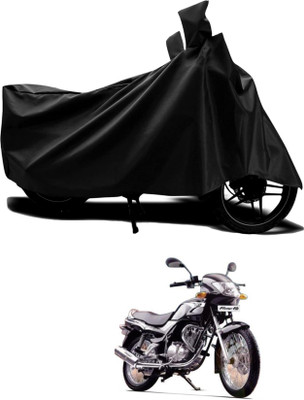 SK AUTO Two Wheeler Cover for TVS(Fiero FX, Black)