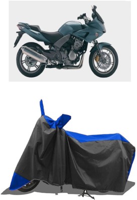 SUGASHRI Waterproof Two Wheeler Cover for Honda(CBF 1000, Blue, Black)